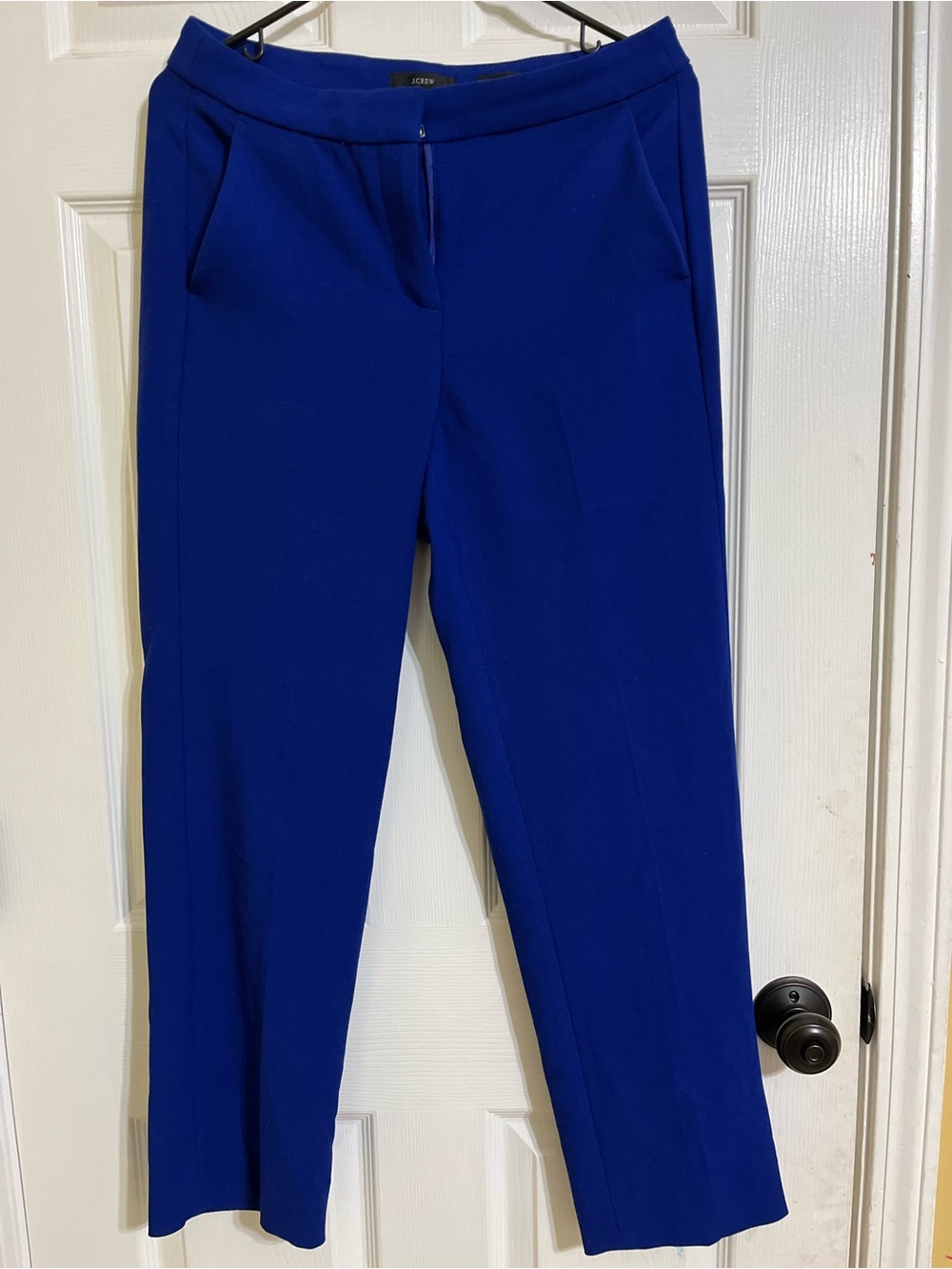 J.Crew Kate Straight-Leg Pants – Cobalt Blue – Size 4